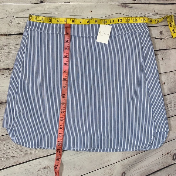 NWT  Blue Striped Skort Size 6 - Picture 10 of 12